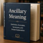 Ancillary Meaning