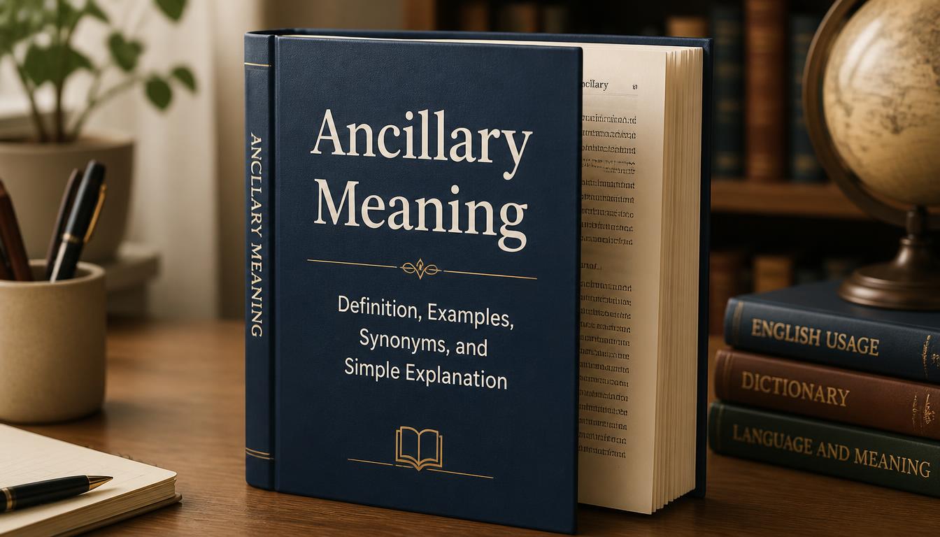 Ancillary Meaning