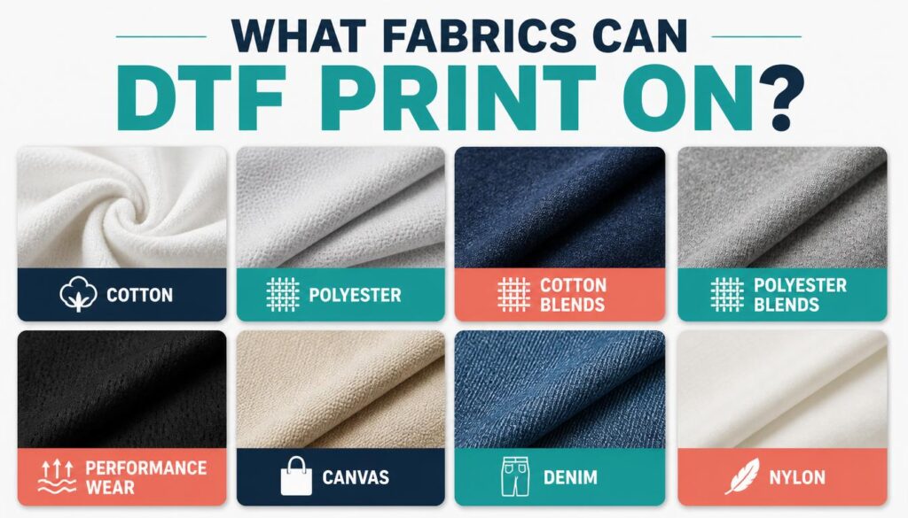 What Fabrics Can DTF Print On?