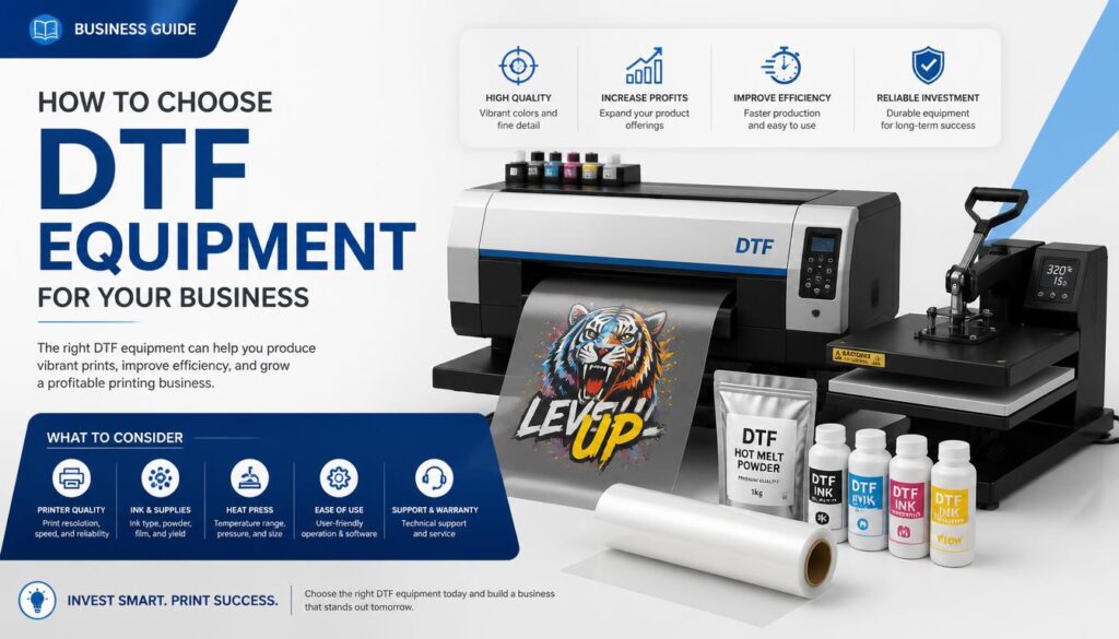 How to Choose DTF Equipment for Your Business