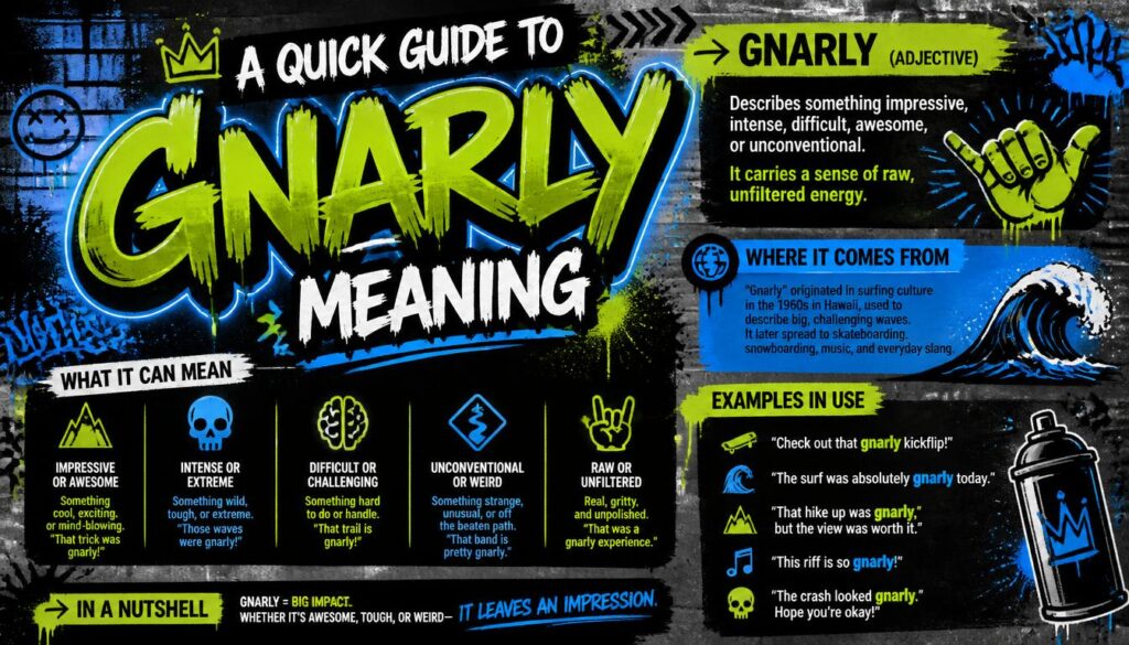 Gnarly Meaning