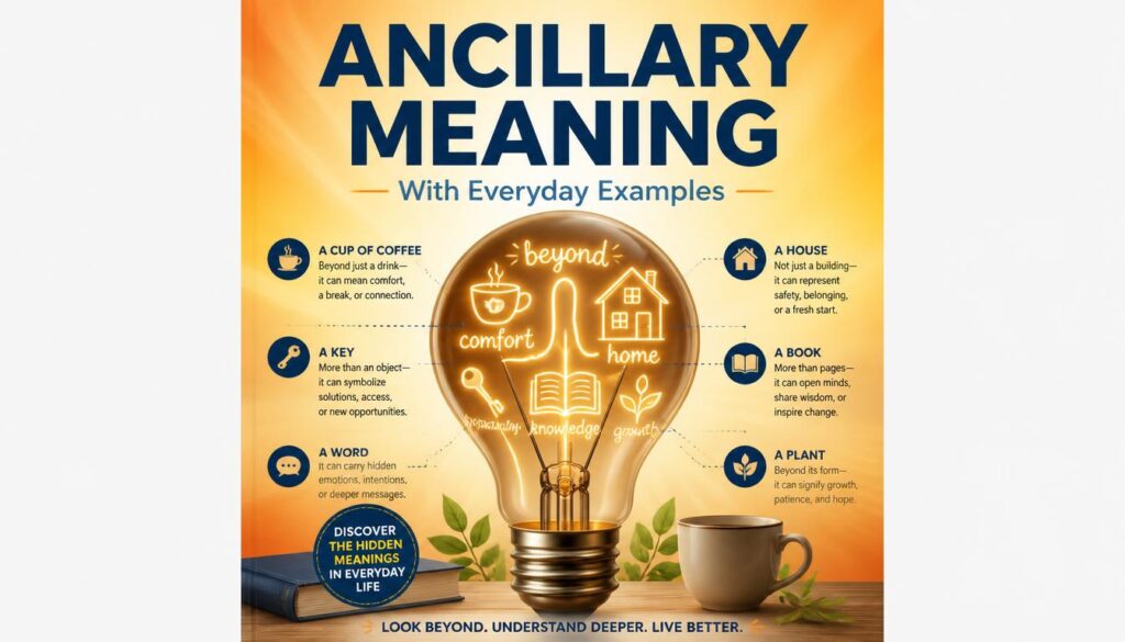 Ancillary Meaning
