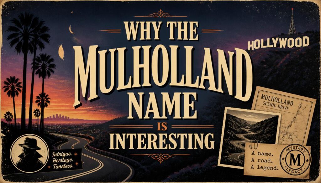 Why the Mulholland Name Is Interesting