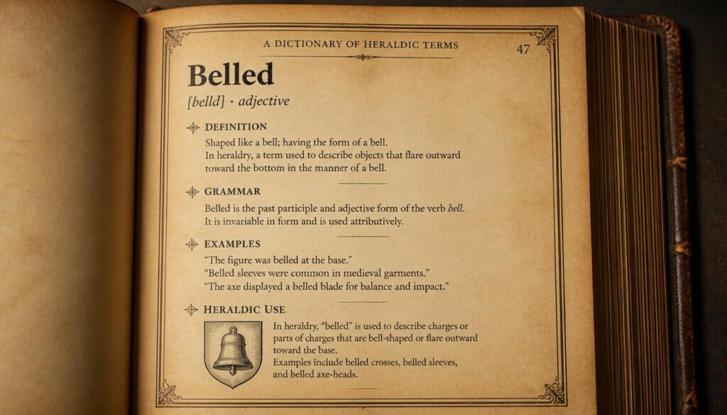 Belled Meaning
