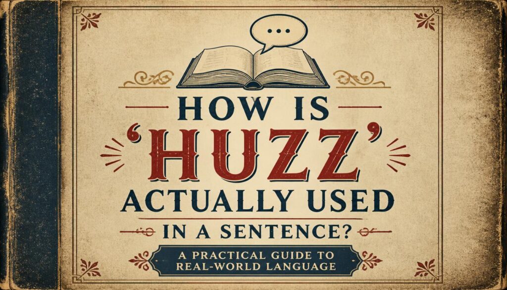 How Is “Huzz” Actually Used in a Sentence?