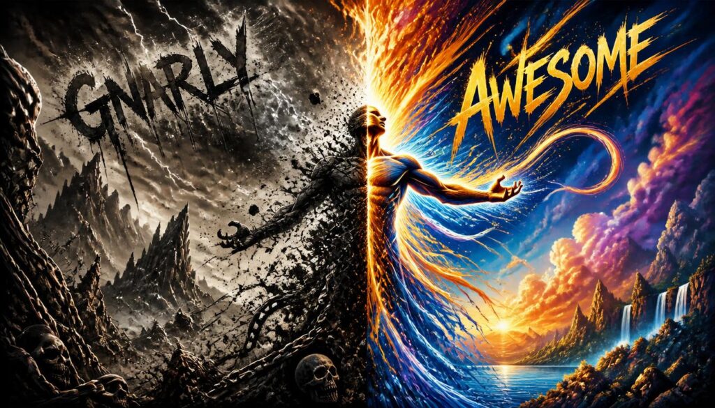 Gnarly vs. Awesome