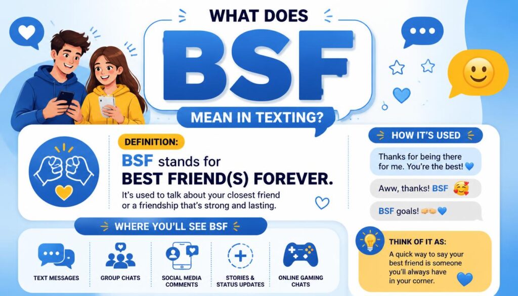 BSF Meaning in Texting and Chat