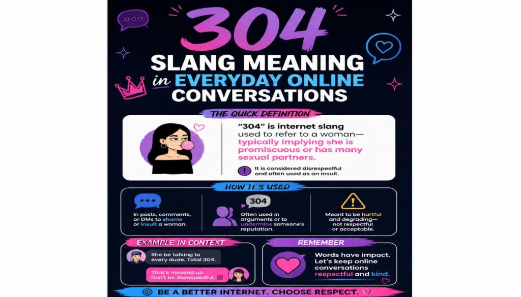 304 Slang Meaning
