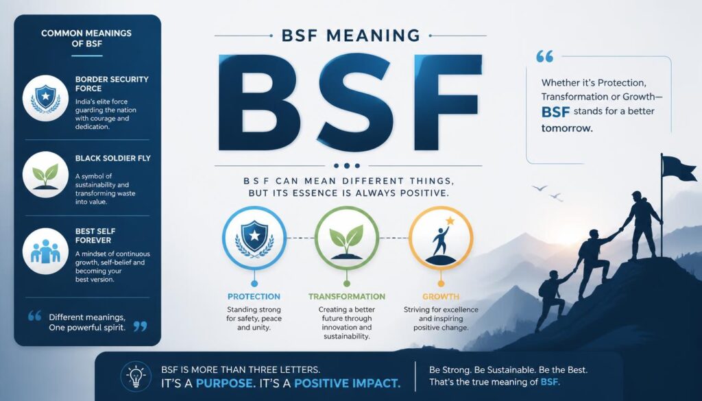 BSF Meaning