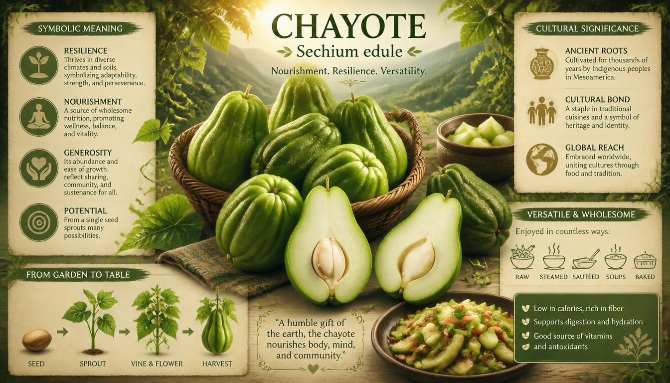 Chayote Meaning