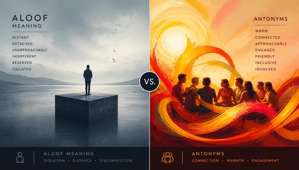 Aloof Meaning and Its Opposites
