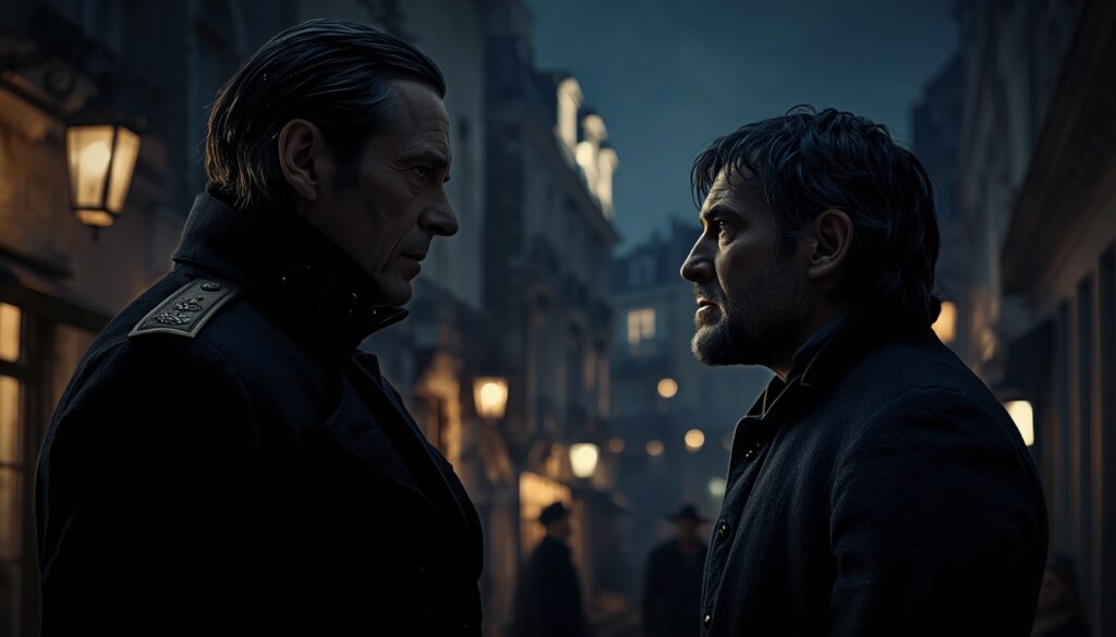 Javert and Jean Valjean