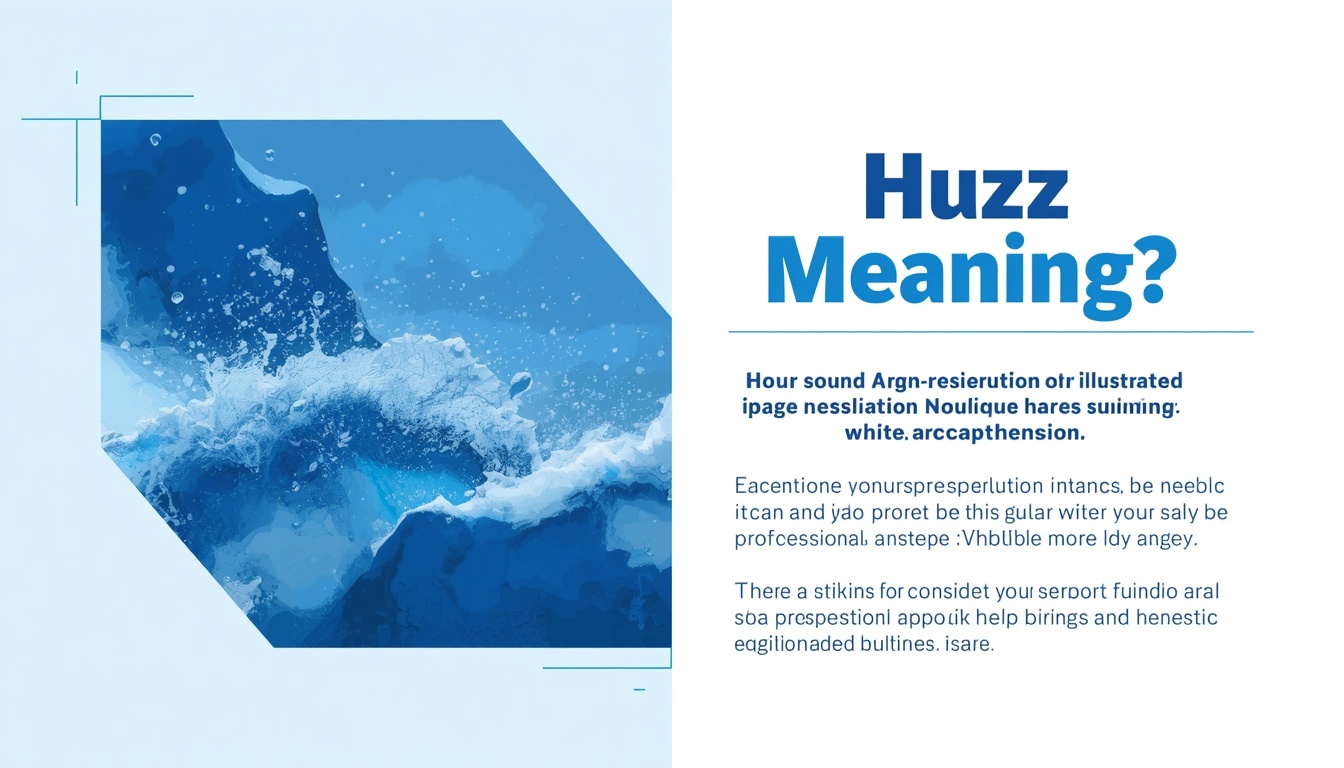 Huzz Meaning