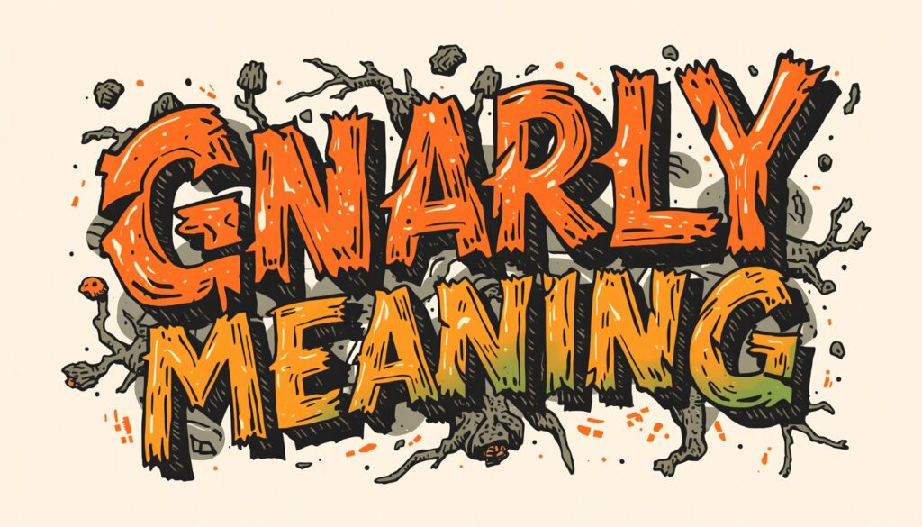 Gnarly Meaning
