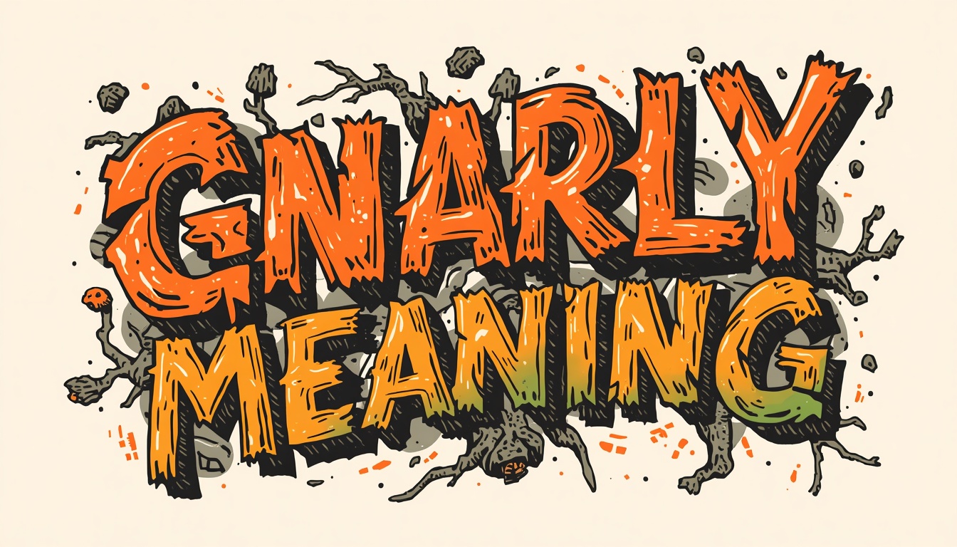 Gnarly Meaning