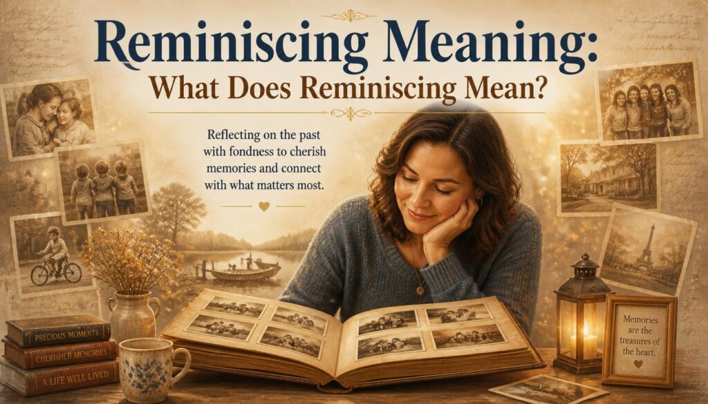 Reminiscing Meaning: What Does Reminiscing Mean?