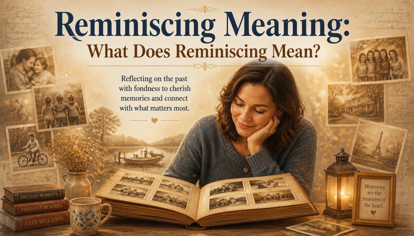 Reminiscing Meaning: What Does Reminiscing Mean?