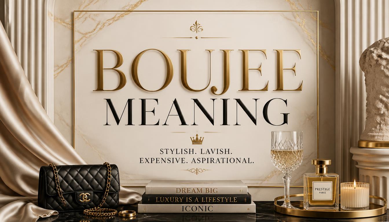 Boujee Meaning