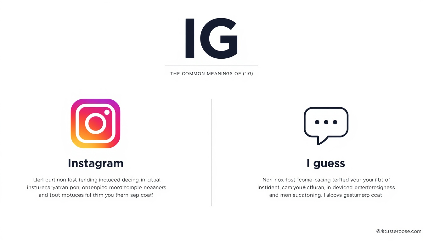 IG Meaning: What Does IG Mean in Texting, Chat, and Social Media?